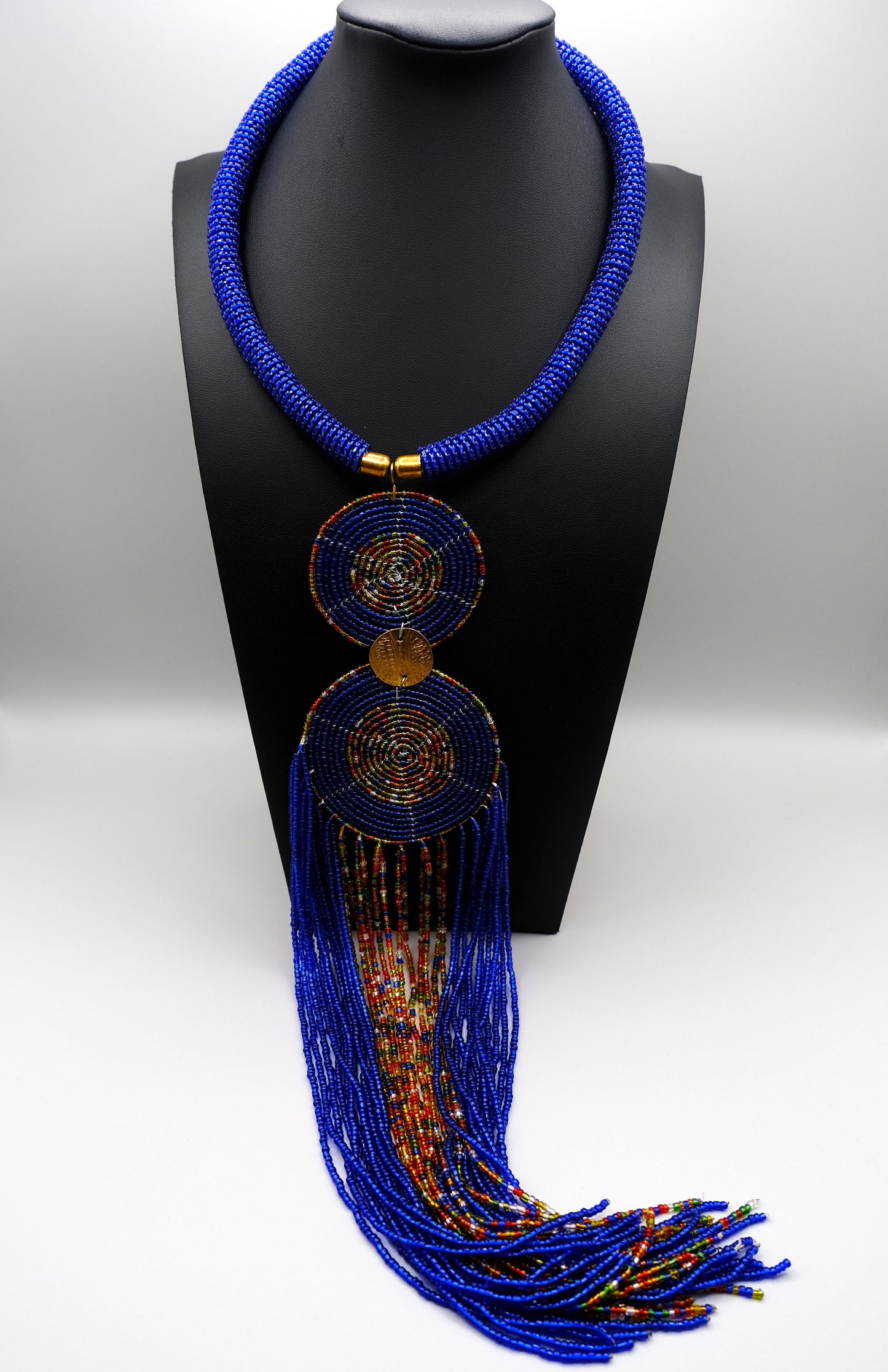 nkai Sky – Handmade Maasai Beaded Statement Necklace