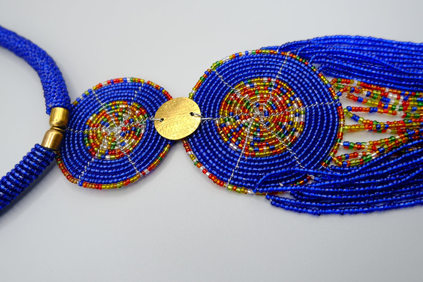 nkai Sky – Handmade Maasai Beaded Statement Necklace